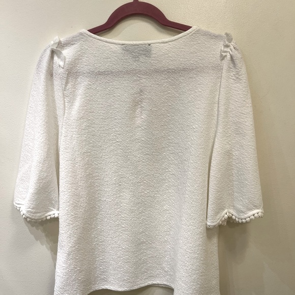 Anthropologie Ivory Top - Picture 2 of 3